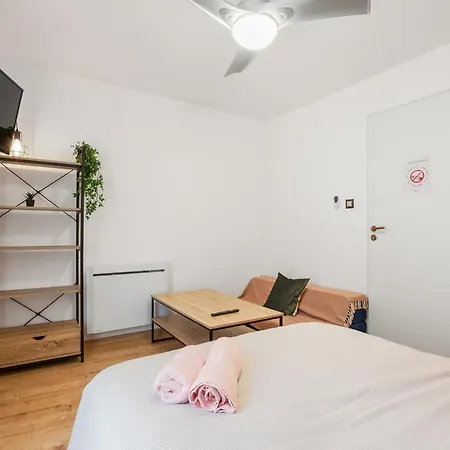 Quarto em Acomodações Particulares Nomad Ambre & Nomad Argile Double Avec Sdb Partagee - Nomad