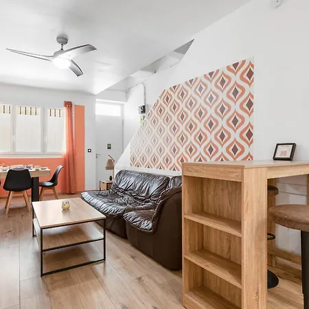 Quarto em Acomodações Particulares Nomad Ambre & Nomad Argile Double Avec Sdb Partagee - Nomad Béziers